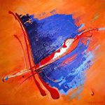 Peinture contemporaine, peinture acrylique, peinture abstraite